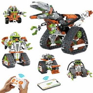 Detailed information about the product 5 in 1 STEM Robot Toys Building Kits App & Remote Control Engineering Learning Educational Toys DIY Projects for Kids Ages 8-12 (539 Blocks)