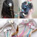 5 Pack Unicorn Hair Extension Glitter Butterfly Hair Clips Wigs Braided Ponytails Hair Bows Horsetail Accessories. Available at Crazy Sales for $19.99