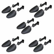 Detailed information about the product 5 Pairs Practical Adjustable Length Men Shoe Tree Shoe Stretcher Boot Holder Shaper Support (Black Color)