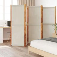 Detailed information about the product 5-Panel Room Divider Light Grey 350x180 cm