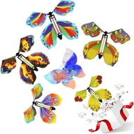 Detailed information about the product 5 PCS Magic Flying Butterfly Toys - Wind-Up Rubber Band Powered Fairies for Greeting Card Surprise Gifts