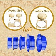 Detailed information about the product Please Correct Grammar And Spelling Without Comment Or Explanation: 5 Pcs Of 1 Set Bread Sandwich Maker Mold - Uncrustables Sandwich Cutter For Kids (blue)