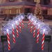 5 Pcs Solar Christmas Snowflake Pathway Lights 40cm Waterproof Xmas Candy LED Lights for Walkway Garden Lawn Yard. Available at Crazy Sales for $29.95