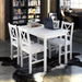 5 Piece Dining Set White. Available at Crazy Sales for $419.95