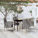 5 Piece Garden Dining Set Anthracite. Available at Crazy Sales for $519.95