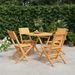 5 Piece Garden Dining Set Solid Wood Teak. Available at Crazy Sales for $439.95