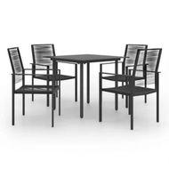 Detailed information about the product 5 Piece Garden Dining Set