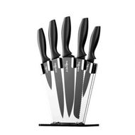 Detailed information about the product 5-Star Chef 7PCS Kitchen Knife Set Stainless Steel Non-stick with Sharpener