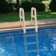 Detailed information about the product 5-Step Inclined Robust Pool Ladder of 2 Handrails for 1219.2-1371.6mm Pool