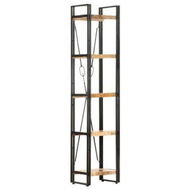 Detailed information about the product 5-Tier Bookcase 40x30x180 cm Solid Mango Wood