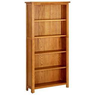 Detailed information about the product 5-Tier Bookcase 70x22x140 cm Solid Oak Wood