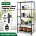 5 Tier Plant Stand Corner Flower Pot Shelf Metal Shelving Unit Bookshelf Storage Rack Tall Display Organizer Garden Planter Holder Heavy Duty Black. Available at Crazy Sales for $99.95