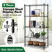 5 Tier Plant Stand Metal Corner Shelf Flower Pot Shelving Unit Bookshelf Tall Storage Display Rack Garden Planter Holder Organizer Heavy Duty Black. Available at Crazy Sales for $59.95