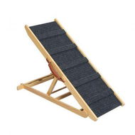 Detailed information about the product 5 Wood Adjustable Height Pet Ramp