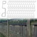 50 Pcs Fence Panel Clips,Stainless Steel Fence Wedges Grips,Garden Fence Clamps to Stop Rattling & Banging,Wind Protector Mounting Clips. Available at Crazy Sales for $14.99