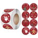 500 Christmas Stickers Roll 8 Designs 3.8cm Labels For Gifts Crafts Cards Kids. Available at Crazy Sales for $14.99