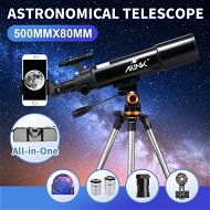 Detailed information about the product 50080 Monocular Astronomical Telescope Space Outdoor with Tripod and Backpack