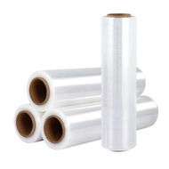 Detailed information about the product 500mm x 400m Stretch Film Pallet Shrink Wrap 4 Rolls Package Use Plastic Clear