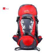 Detailed information about the product 50L Outdoor Backpack Climbing Trekking Bag Travel Rucksack Holiday Bag Red