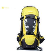 Detailed information about the product 50L Outdoor Backpack Climbing Trekking Bag Travel Rucksack Holiday Bag Yellow