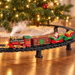 50pcs Christmas Train Toy Electric Track Set with Spray Sound Effects Music Hanging Decoration for Christmas Tree Battery Operated Kids Gift. Available at Crazy Sales for $43.99