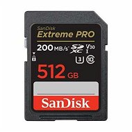 Detailed information about the product 512GB Extreme PRO SDXC UHS-II Memory Card - C10, U3, V90, 8K, 4K, Full HD Video, SD Card - SDSDXDK-512G-GN4IN