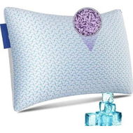 Detailed information about the product 51*66cm Cooling Side Sleeper Pillow Shoulder Pain Shredded Memory Foam Curved Bed Pillows