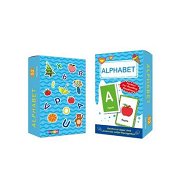 Detailed information about the product 52 PCS Alphabet ABC Flashcards Toddlers Kids Early Learning Educational Uppercase Lowercase Large Letters Interactive Preschool Vocabulary Builder