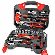 Detailed information about the product 52-Piece Hand Tool Kit Portable Home/Auto Repair Set w/ Ratchet Wrench, Pliers ,Screwdriver Kits and Storage Case