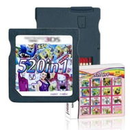 Detailed information about the product 520 in 1 Game Cartridge Classic Nostalgic Games Pack Combo Compatible Support with Handheld Dual Screen Console
