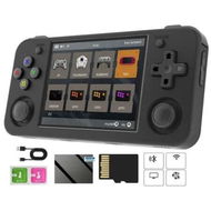 Detailed information about the product 5528 Games Support Retro Handheld Game Console with 3.5' IPS Screen, 64GB Games, HDMI Output, WiFi, and Bluetooth(Black)