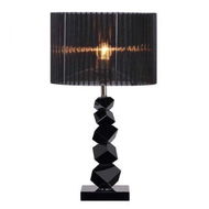 Detailed information about the product 55cm Black Table Lamp With Dark Shade LED Desk Lamp