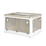 Detailed information about the product 55L Storage Boxes Stackable Container M Medium