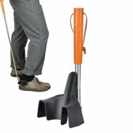 Detailed information about the product 57.5cm Shoe Horn Long Handle for Seniors, Extended Foot Shoe Funnel, Shoe Assist Device for Sneakers, Soft Shoes