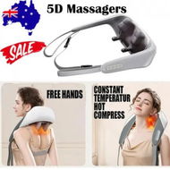 Detailed information about the product 5D Massagers for Neck and Shoulder with Heat Goletsure Pain Relief Deep Kneading Grey