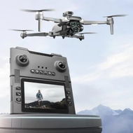 Detailed information about the product 5G 4K Triple Cameras Drone Foldable 4.3inch Screen Obstacle Avoidance LED Light Flow Hover Batteries 2.4GHz Antiinterference Christmas Gift