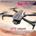 5G Drone GPS Brushless Three-Camera Aerial Photography Optical Flow Positioning Four-Sided Obstacle Avoidance 2 Batteries Long Flight Time. Available at Crazy Sales for $89.99