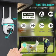 Detailed information about the product 5G WiFi Surveillance Camera with IR Night Vision and Motion Detection-Stay Connected and Secure