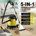 5in1 Carpet Cleaner Vacuum Floor Sofa Wet and Dry Vac Mop Cleaning Machine Portable Smart with Wheels. Available at Crazy Sales for $199.97