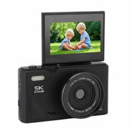 Detailed information about the product 5K Digital Camera,75MP HD Vlogging with 3 Inch Screen 18X Digital Zoom,Autofocus Retro Compact Travel Camera 32GB Card,for Travel,Family Photography(Black)