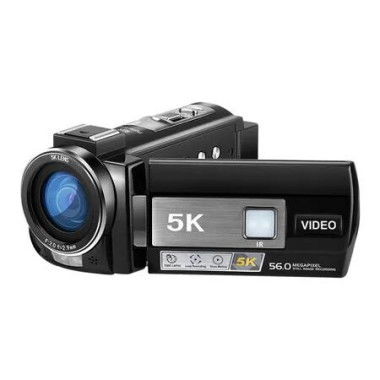 5K Video Camera Camcorder WiFi Night Vision Vlogging Camera for YouTube, 4K Camera 56MP 18X Digital Zoom Video Camera