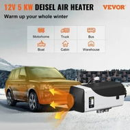 Detailed information about the product 5KW Diesel Air Heater 10L Tank Diesel Heater 12V Diesel Parking Heater Muffler with LCD Thermostat and Remote Control for RV Bus Trailer Motor-home and Boats