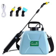 Detailed information about the product 5L Battery Powered Garden Sprayer,Electric Sprayer with USB Rechargeable Handle,3 Mist Nozzles,Retractable Wand,Water Pump Sprayers