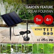 Detailed information about the product 5W Solar Powered Fountain Water Pump For Outdoor Garden Pond Pool