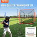 5x5 Baseball Softball Practice Net Portable Baseball Training Net for Hitting Batting Catching Pitching Backstop Baseball Equipment with Carry Bag. Available at Crazy Sales for $129.95