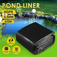 Detailed information about the product 5x6m Pond Pool Liner HDPE Fish Water Garden Skin Waterfall Pad Black Fountain Reservoir Koi Landscaping Aquaculture Farming Sewage Heavy Duty 0.5mm