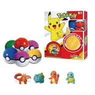 Detailed information about the product 6 Ball Kids Cartoon Pikachu Gashapon Vending Machine Toy Claw Game Small Gift Christmas Birthday