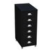 6 Drawer Office Cabinet Drawers Black. Available at Crazy Sales for $94.97