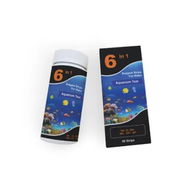 Detailed information about the product 6-in-1 Aquarium Water Test Strips: Monitor Your Freshwater Fish Tank with Ease