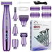 6 in 1 Bikini Trimmer for Women,Waterproof Cordless Replaceable,Electric Razors Nose Hair Trimmer Body Shaver for Arms Legs Purple. Available at Crazy Sales for $34.95